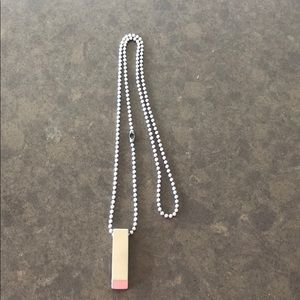 Silver necklace